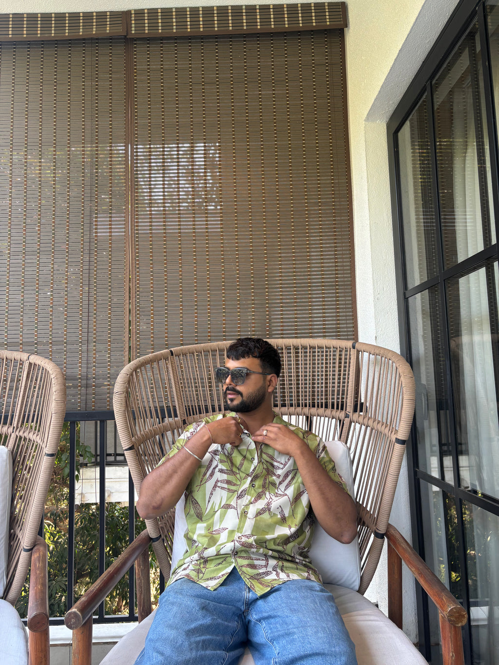 THE LEAFAGE - RELAXED FIT SHIRT