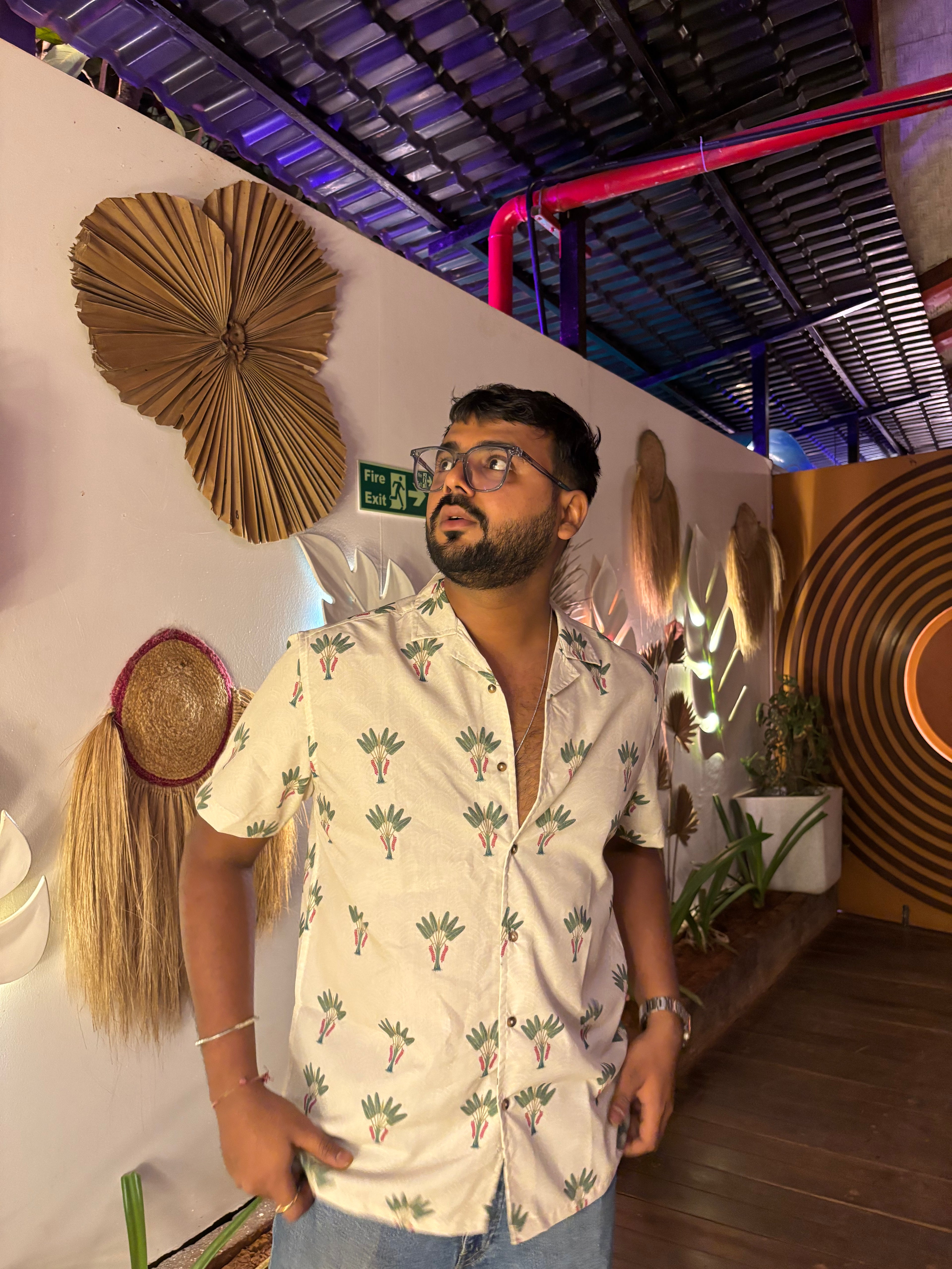 GARDEN SOIRÉE - RELAXED FIT SHIRT