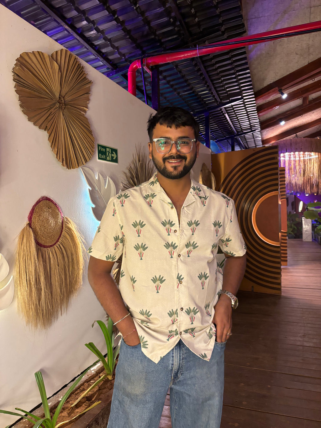 GARDEN SOIRÉE - RELAXED FIT SHIRT