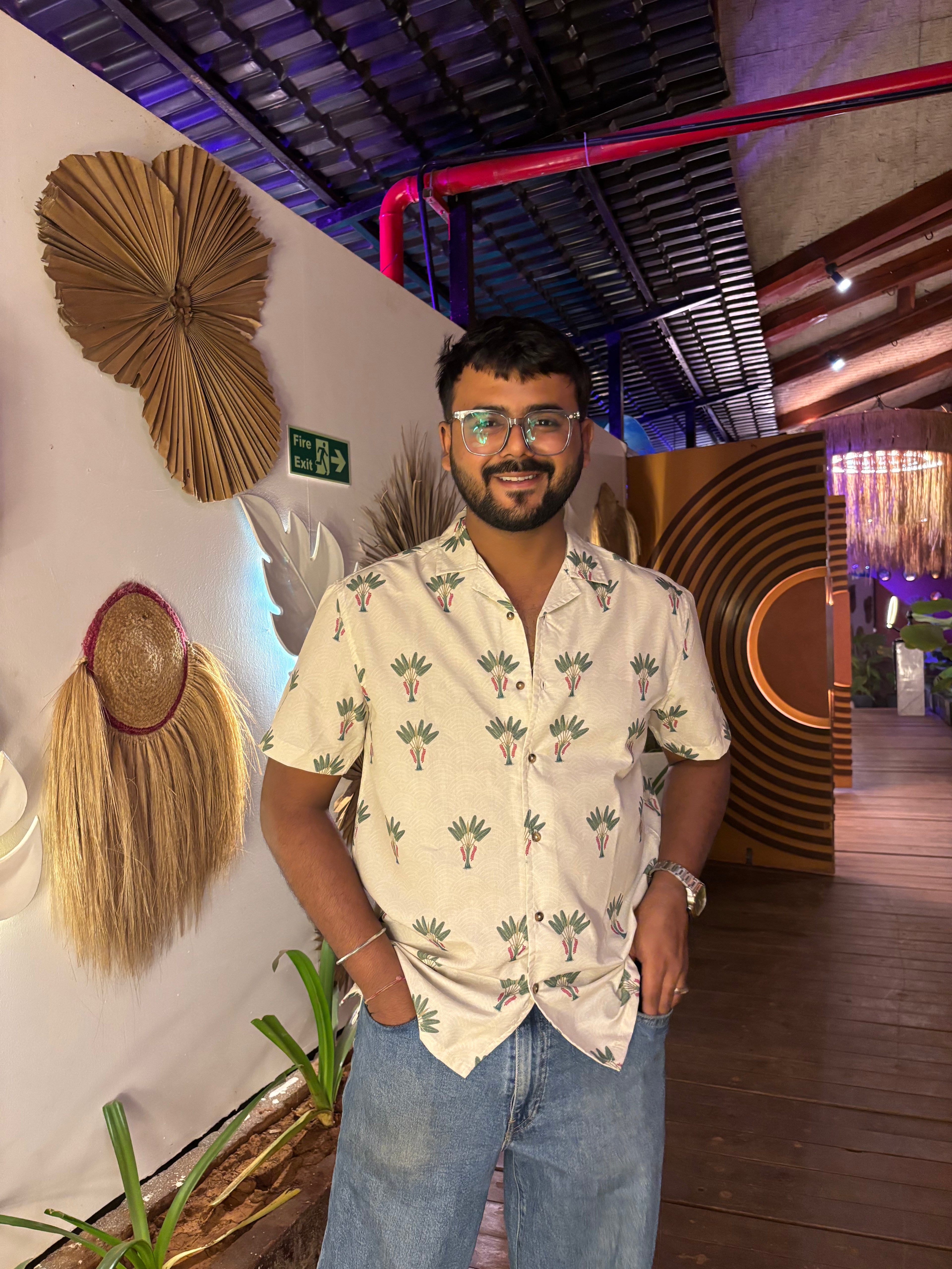 GARDEN SOIRÉE - RELAXED FIT SHIRT