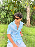 OCEAN BLUE - RELAXED FIT SHIRT