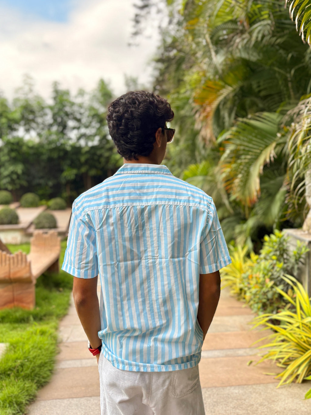 OCEAN BLUE - RELAXED FIT SHIRT