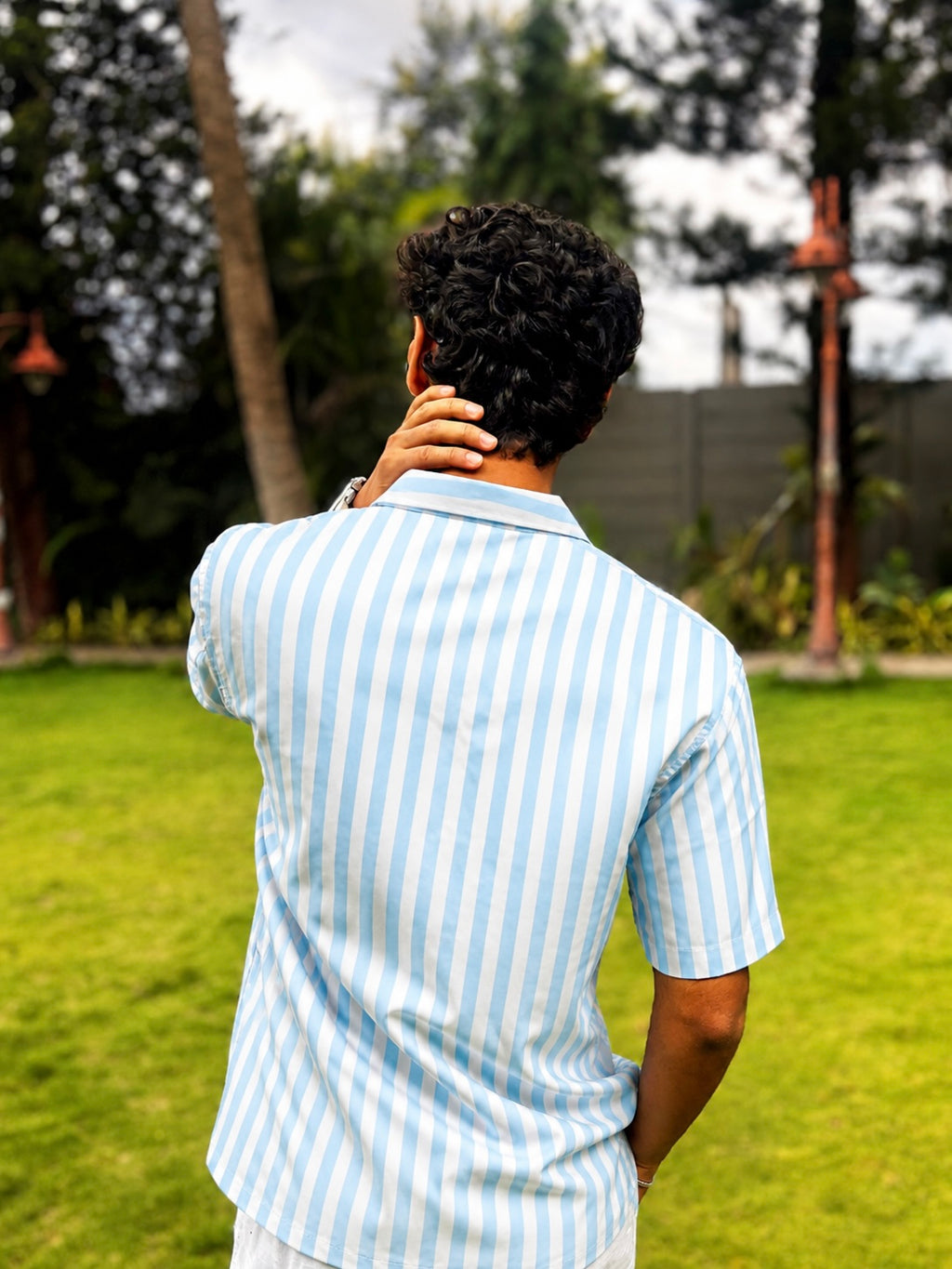 OCEAN BLUE - RELAXED FIT SHIRT