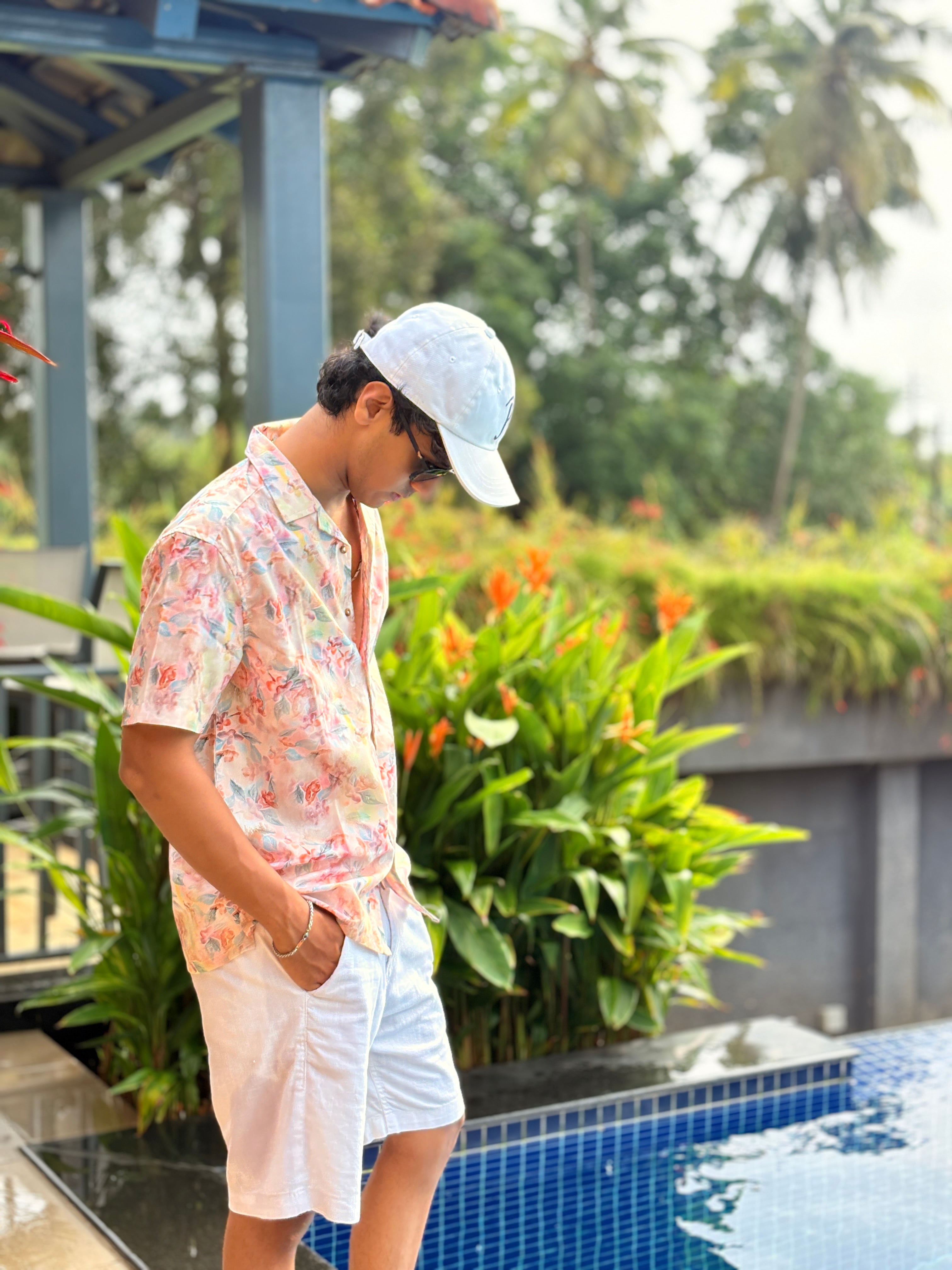 CORAL CRUSH - RELAXED FIT SHIRT