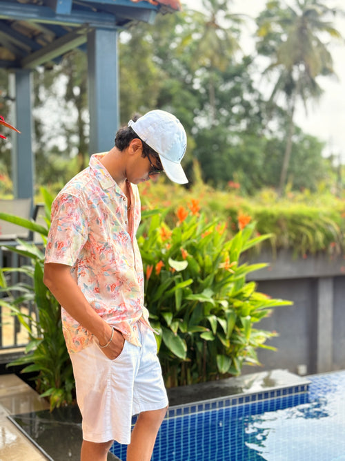 CORAL CRUSH - RELAXED FIT SHIRT